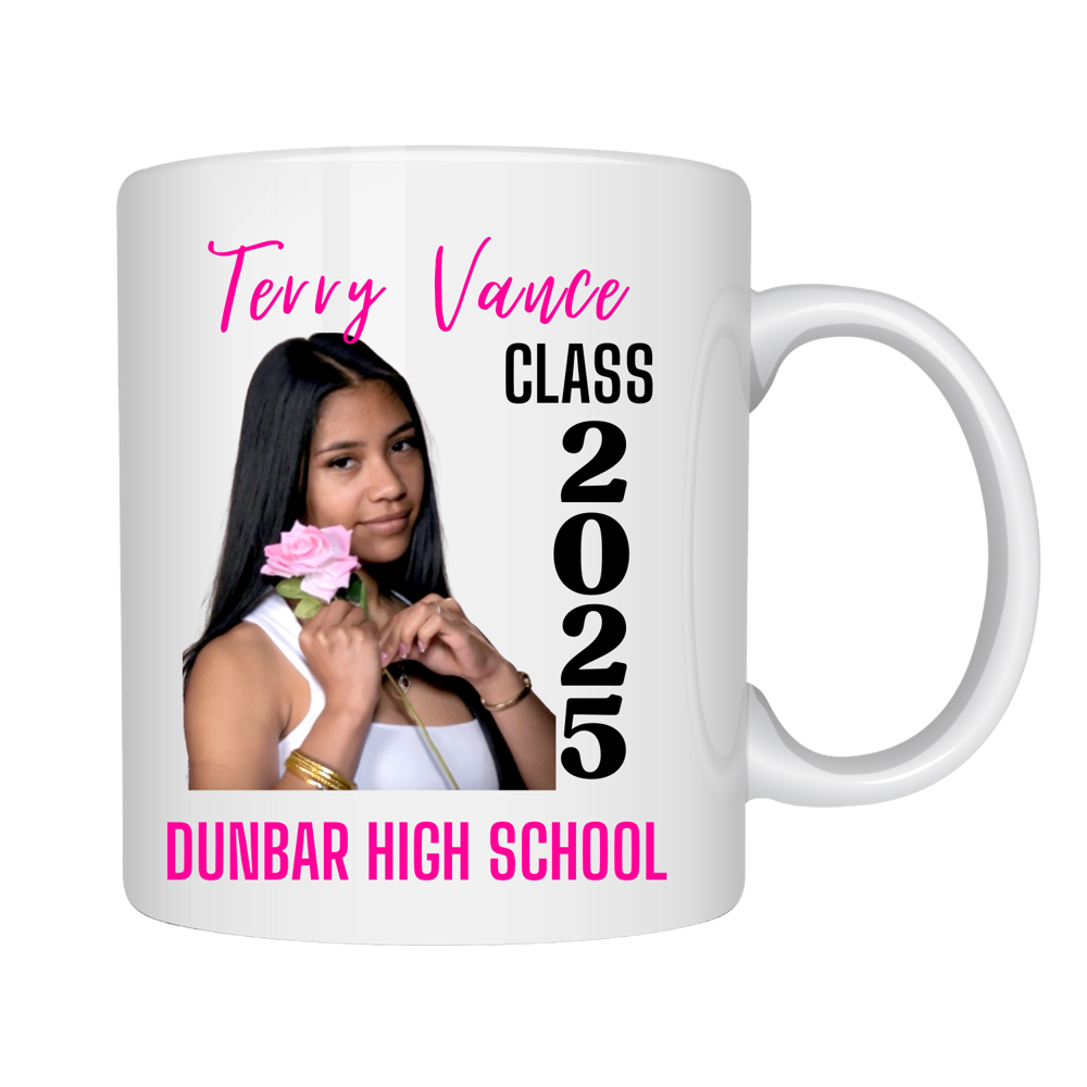 Custom Mug with your photo, name, school and class year